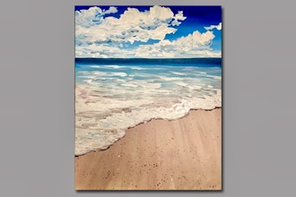 Paint Nite: Crystal Blue Beach